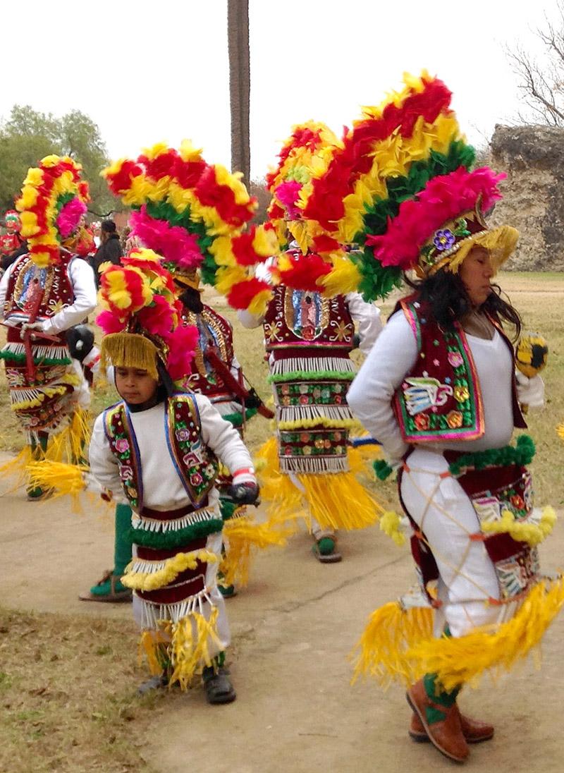 Matachines Led Prayer in Dance